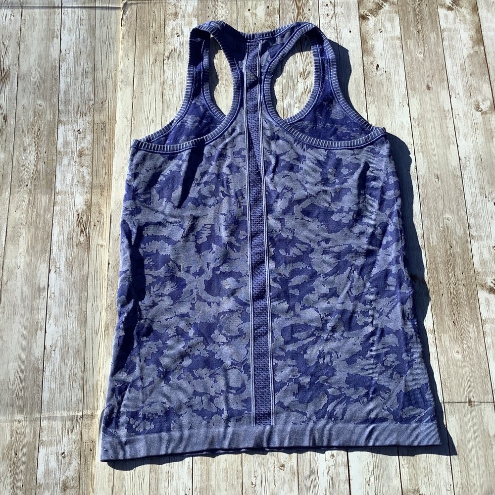 Lululemon Swiftly Tech Racerback Light Blue Size 6 - Picture 4 of 14